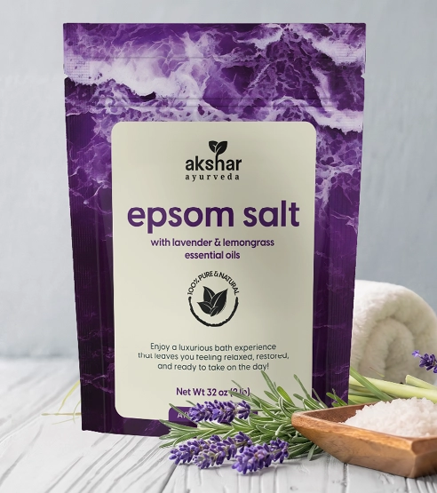 Lavender essential oil with diffuser