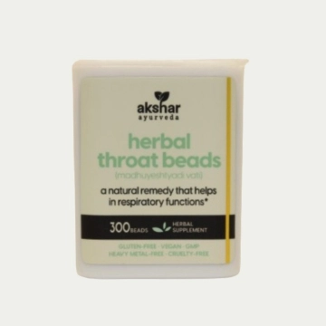 Herbal Throat Beads (Madhuyeshtyadi Vati)