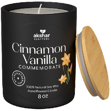 cinnamon vanilla candle
