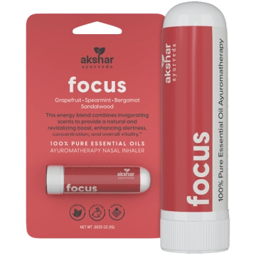 focus aromatherapy inhaler