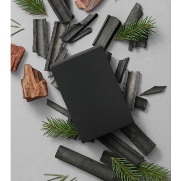 Blackwood Embers Detox Soap Deep Cleansing with Charcoal & Woodsy Essential Oils