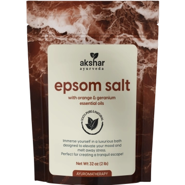 orange & geranium epsom salt soak