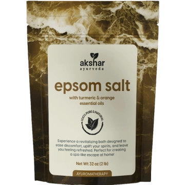 turmeric & orange epsom salt soak