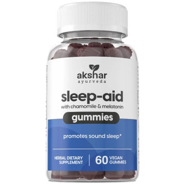 Sleep-aid with
chamomile & melatonin