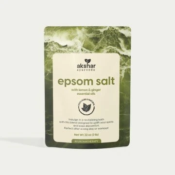 lemon & ginger epsom salt