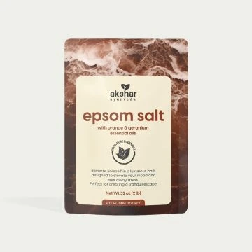 orange & geranium epsom salt