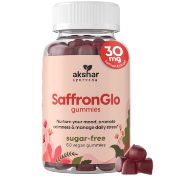 SaffronGlo sugar-free gummies 