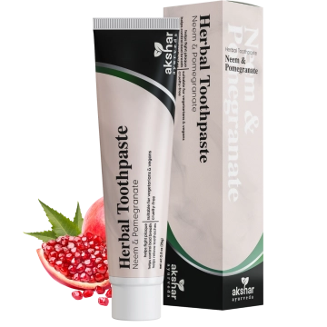 neem & pomegranate toothpaste (25gm)