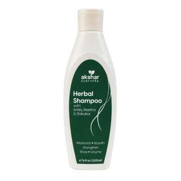 herbal shampoo with amla, reetha & shikakai